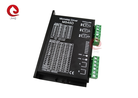 Junqi Nema23/34 Stepper Driver DM545D 4.5A 24~50VDC Για 2 φάσεις Stepper Motor Controller Μηχανή χαρακτικής CNC