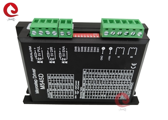 Junqi Nema23/34 Stepper Driver DM545D 4.5A 24~50VDC Για 2 φάσεις Stepper Motor Controller Μηχανή χαρακτικής CNC
