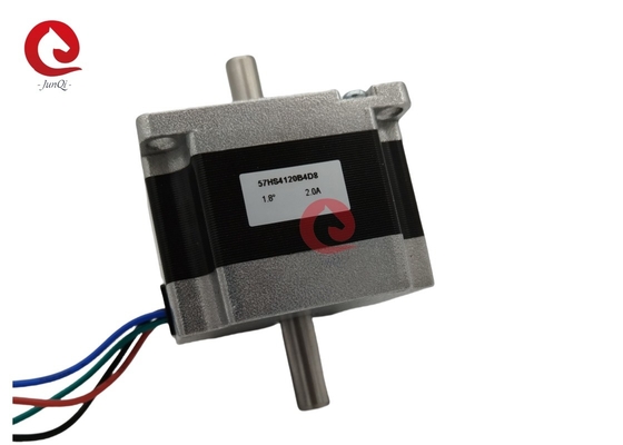 Junqi Nema23 Δύο άξονα βήμα κινητήρα 57HS4120B4/ B4D8 Χολίνγκ ροπή 0,55N.m/0,7N.m