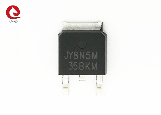 Τρόπος ενίσχυσης καναλιού N Δύναμη MOSFET JY8N5M TO252 Δύναμη υψηλής ισχύος 500V 4A Τύπος εφέ πεδίου