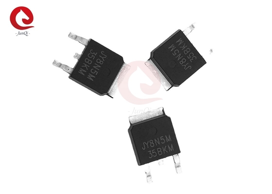 Τρόπος ενίσχυσης καναλιού N Δύναμη MOSFET JY8N5M TO252 Δύναμη υψηλής ισχύος 500V 4A Τύπος εφέ πεδίου