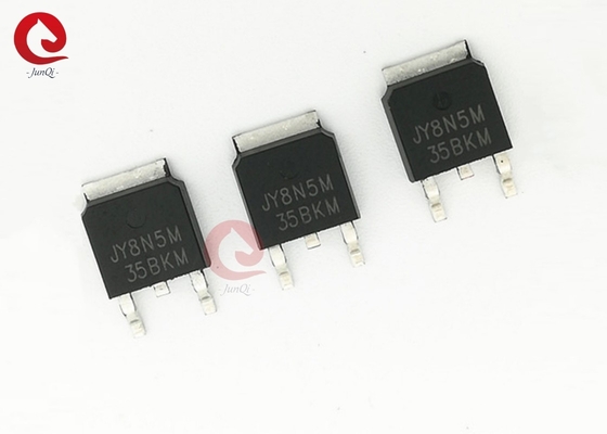 Τρόπος ενίσχυσης καναλιού N Δύναμη MOSFET JY8N5M TO252 Δύναμη υψηλής ισχύος 500V 4A Τύπος εφέ πεδίου