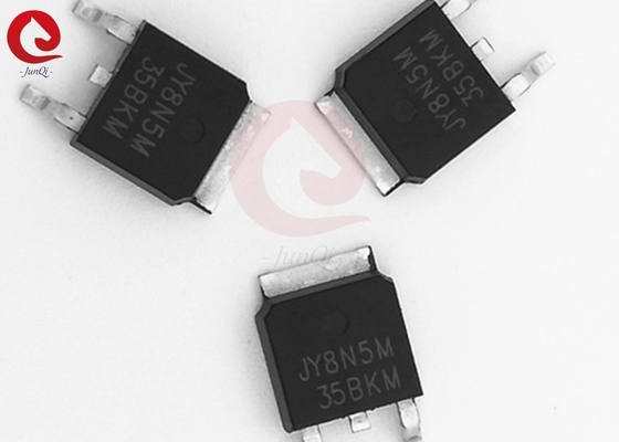 Τρόπος ενίσχυσης καναλιού N Δύναμη MOSFET JY8N5M TO252 Δύναμη υψηλής ισχύος 500V 4A Τύπος εφέ πεδίου