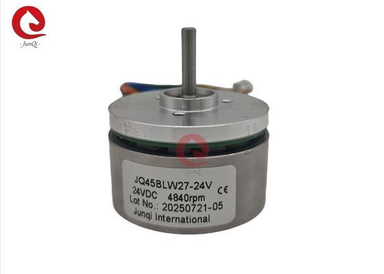 JQ45BLW27 24V 4840rpm 130mN.m Εξωτερικός μηχανοκίνητος κινητήρα συνεχούς ρεύματος χωρίς βούρτσα για ιατρικές συσκευές