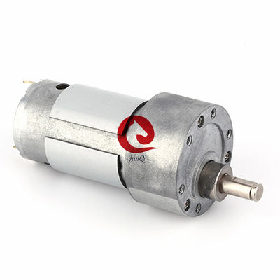 Jqm-37RS 395 μηχανή ΣΥΝΕΧΏΝ μηχανών 12V/24V 6000rpm εργαλείων κεντρισμάτων υψηλής αποδοτικότητας 37mm ΣΥΝΕΧΉΣ με το κιβώτιο ταχυτήτων