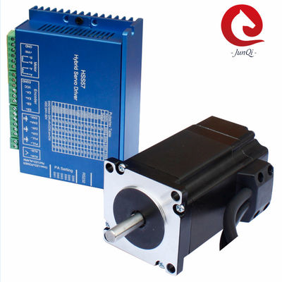 76mm Nema23 4.2A 2N.M Stepper HSS57 CNC οδηγών μηχανών υβριδική εξάρτηση ελεγκτών